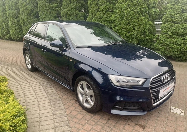 Audi A3 cena 86900 przebieg: 70500, rok produkcji 2019 z Przemków małe 407